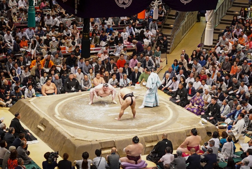 Tokyo Ryogoku Kokugikan Sumo Tournament May 2016-11